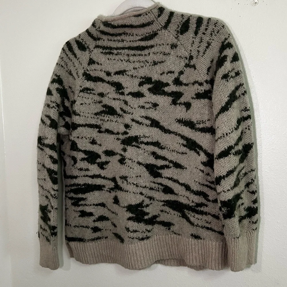 Madewell patterned mock neck sweater - Picture 5 of 5